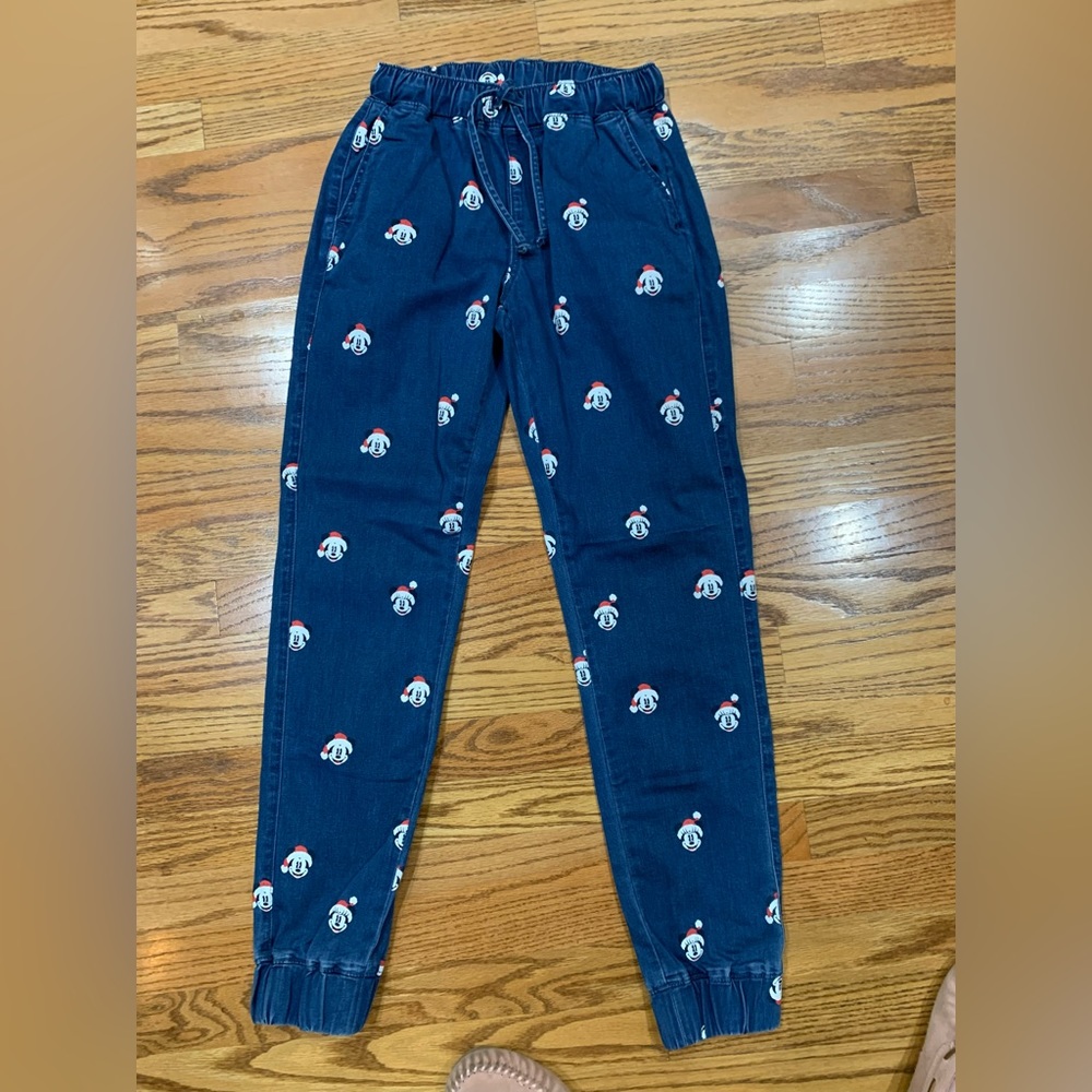 Mickey Mouse jogger jeans